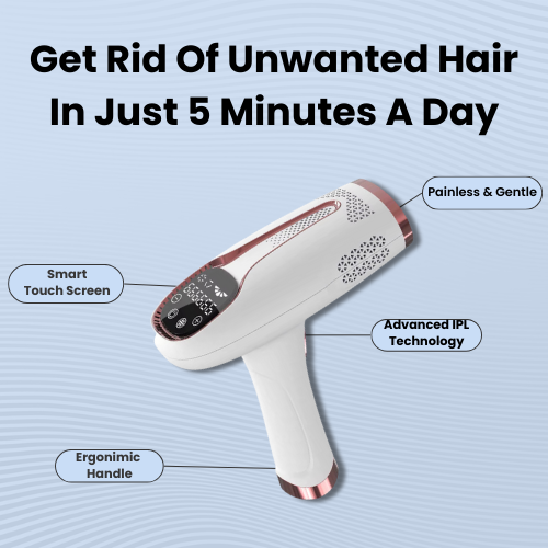 LuxGlow Pro - Smart IPL Hair Eraser