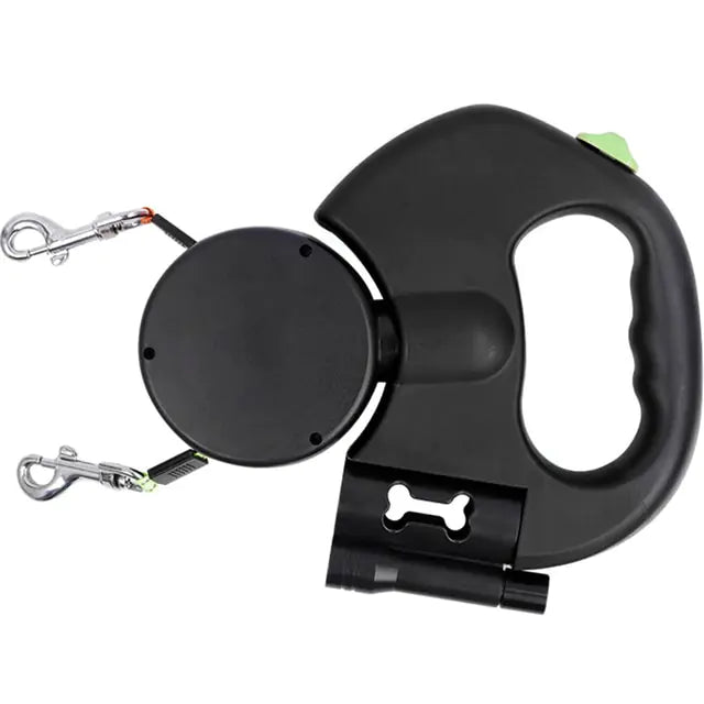 LightLeash Duo™ 2-in-1  Rotating Dog Leash